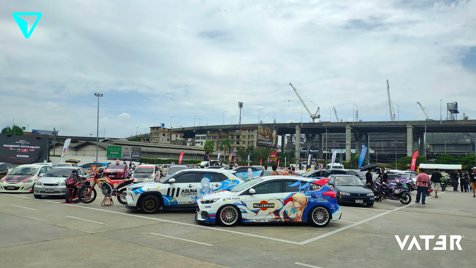Itasha Club Thailand In Bangkok Auto Salon 2026