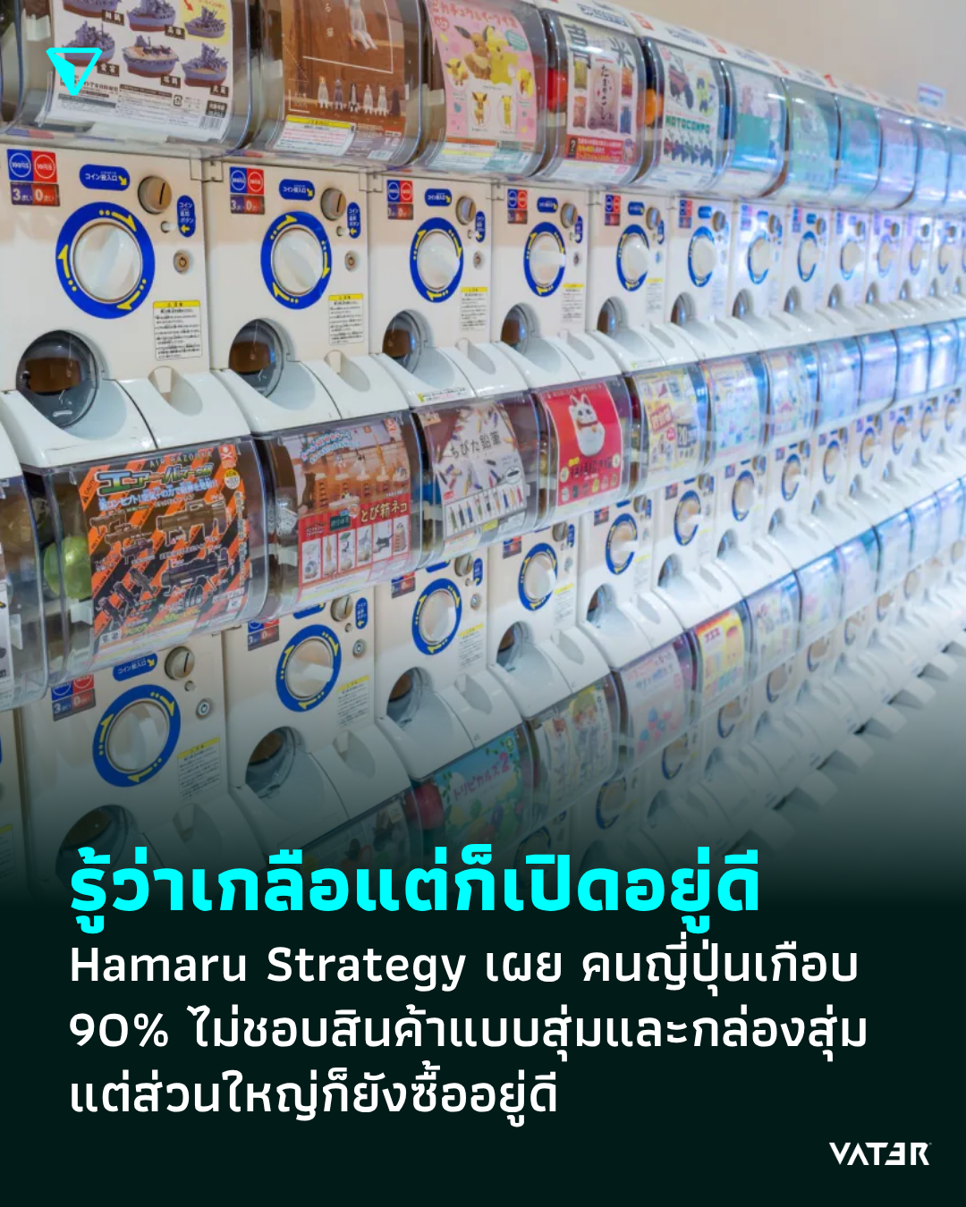 ภาพประกอบข่าว รู้ว่าเกลือแต่ก็เปิดอยู่ดี Hamaru Strategy เผย คนญี่ปุ่นเกือบ 90% ไม่ชอบสินค้าแบบสุ่มและกล่องสุ่ม แต่ส่วนใหญ่ก็ยังซื้ออยู่ดี