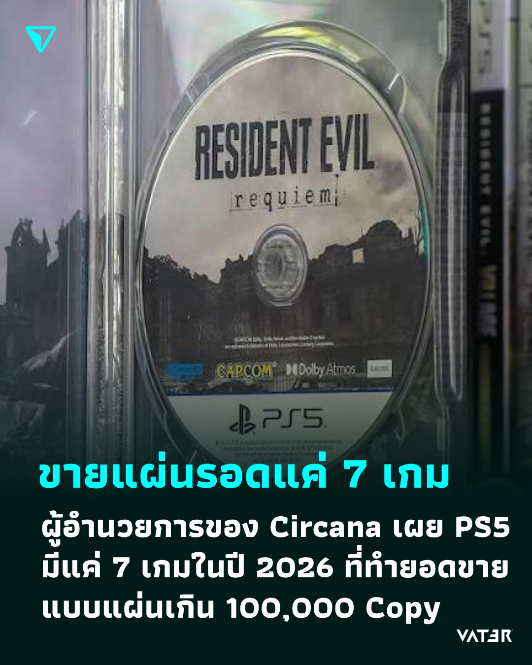 ภาพประกอบข่าว ขายแผ่นรอดแค่ 7 เกม ผู้อำนวยการของ Circana เผย PS5 มีแค่ 7 เกมในปี 2026 ที่ทำยอดขายแบบแผ่นเกิน 100,000 Copy