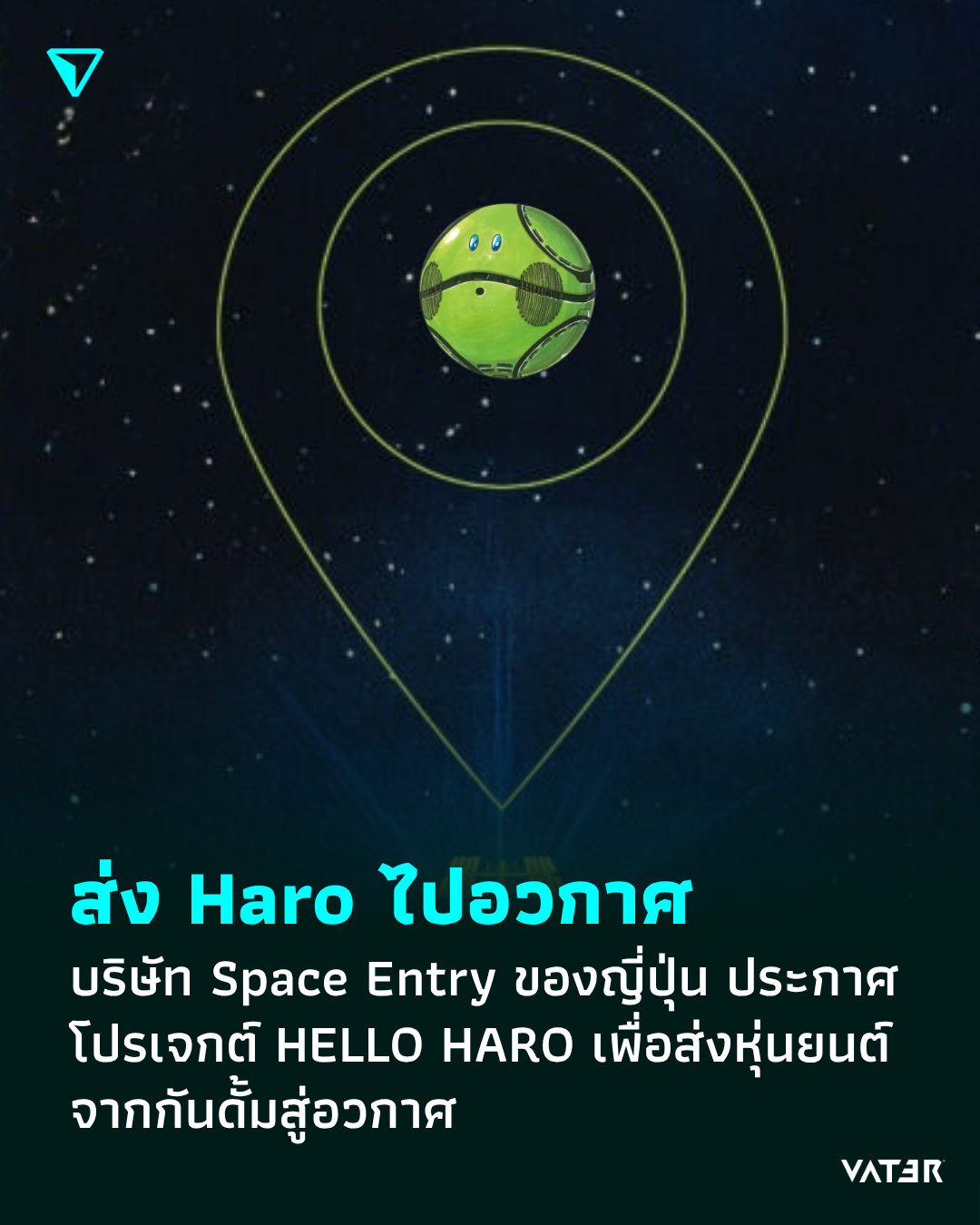 ภาพประกอบข่าว ส่ง Haro ไปอวกาศ บริษัท Space Entry ของญี่ปุ่น ประกาศโปรเจกต์ HELLO HARO เพื่อส่งหุ่นยนต์จากกันดั้มสู่อวกาศ